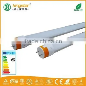 TUV SAA CE Approved High Efficiency 100-110LM/W 10/18/22w Optional 18w 1.2m SMD2835 T8 LED Tube Light With Rotatable Cap thumbnail-1