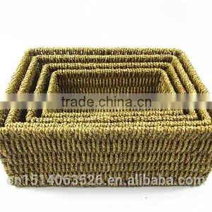 Set of 4 Sea Grass Baskets-cheap Wicker/rattan Baskets thumbnail-2