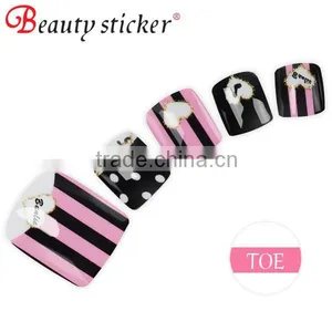 False Nail Stickers for Toe thumbnail-1