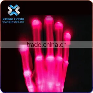 2016 Glow in the Dark White Led Gloves for Concert,light Gloves Led thumbnail-2