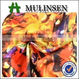 Shaoxing Mulinsen Poly Rayon Sateen Paper Printing High Quality Floral Fabric thumbnail-1