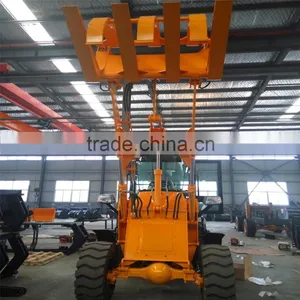 Forest Log Loader Trailer With Grapple for Sale thumbnail-3
