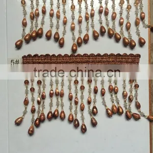 [YZLACE] Tassels Lace Curtains Wholesale 10073 thumbnail-2