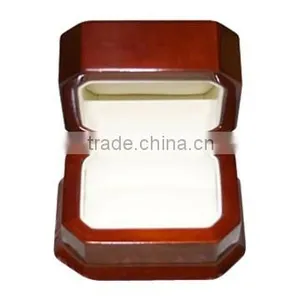 Custom Glossy Wooden Jewelry Boxes Packaging/birthday Gift thumbnail-1