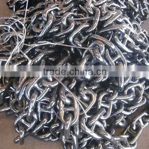 Black Painted Ocean Mooring Anchor Chain thumbnail-5