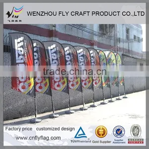 Advertising Custom Outdoor Flag Knife Flag thumbnail-1
