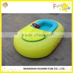 2015 Newly Design Motorized Kids Electric Bumper Boat With PVC Inflatable Tube Factory thumbnail-1