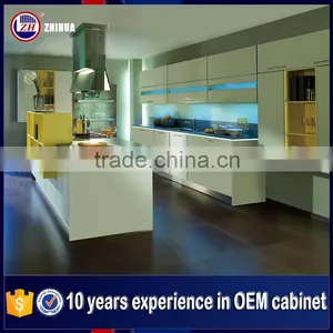 Guangzhou Zhihua Factory Direct Sale Modern Kitchen Cabinets Dubai thumbnail-3