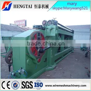 China Manufacture Automatic Large Hexagonal Wire Netting Machine Gabion Machine thumbnail-2