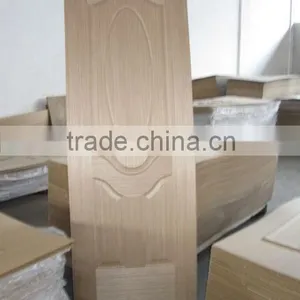 Good Quality Molded Teak HDF Door Skin TWDS-123 thumbnail-4
