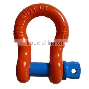 M4 Electric Galvanized Alloy Steel Bow Shackle thumbnail-4