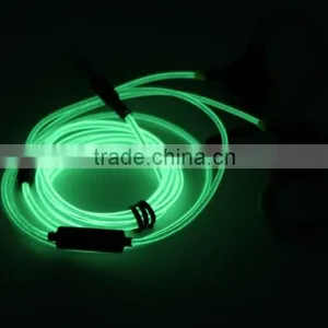 Good Sound Sport Earphone Sport Earhook With Shine Light thumbnail-3