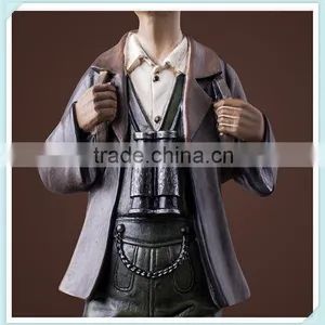 Resin Gentleman Deer Figrine Gentleman Deer Sculpture thumbnail-4