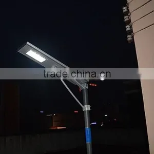 High Power 80W LED 100W PV All in One Integrated Solar Street Lights thumbnail-6