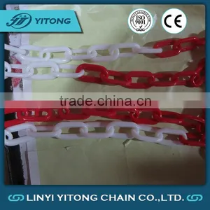 Small MOQ 10mm Black Barrier Plastic Warning Chain thumbnail-3