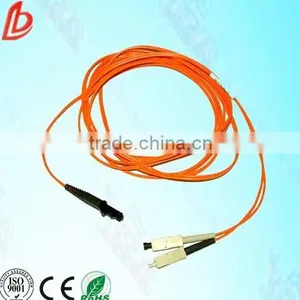 MTRJ-SC Multimode Duplex 3Meter PC UPC Corning LSZH Fiber Optical Patch Cord thumbnail-1