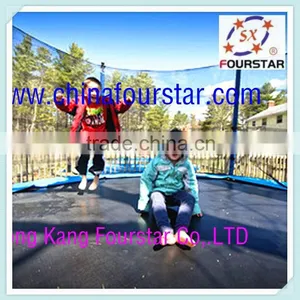 Fourstar16FTfitness Trampoline Park ,large Size Outdoor Playground Trampoline Bed,bungee Trampoline Fabric thumbnail-3