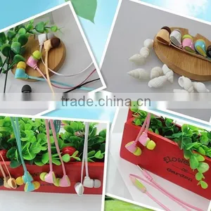 Colorful Earphones ,Flat Cable Earphone.Earphones China Wholesale thumbnail-6