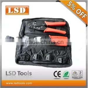 LSD Good Quilty HS-K02C Mini Combination Crimping Tool Set With Cable Cutter,die Set Crimp Tool Set Tool Kit thumbnail-1