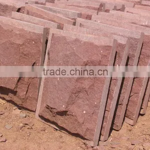 Indian Red Sandstone Building Blocks on Sale With Good Price thumbnail-1