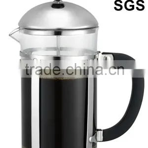 High Quality Stainless Steel French Coffee Press (0.35L,0.6L,0.8L,1.0L) thumbnail-1