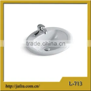 713 Modern Ceramic Above Counter Basin thumbnail-1