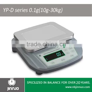 Electronic Balance High Capacity Bench Balance Digital Balance 15kg 0.1g Rechargeable Battery Balance thumbnail-1