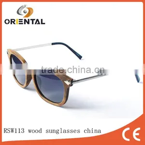 Wooden+metal Frame Wood Sunglasses China thumbnail-1