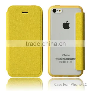 Newest Product Flip Leather Case for Iphone 5c thumbnail-2