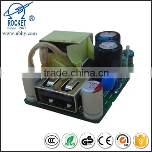 High Efficiency Factory OEM 5V2A Synchronous Rectifying USB Adaptor PCBA for Mobile Phone thumbnail-5