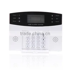 99 Wireless Zones + 4 Wired Zones LCD Display Backup Battery 433 Mhz Home Security Alarm System Made in China thumbnail-1