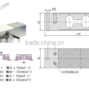 Electronic Pricing Scale Load Cell , Postal Scale Load Cell thumbnail-2