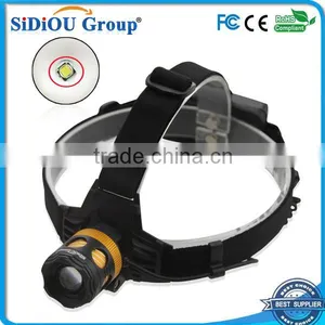 1200 Lumen LED Zoomable Headlamp Head Torch Light Bike Lamp Rechargeable Waterproof 18650 Battery For Camping thumbnail-1