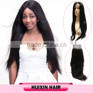 Brazilian Straight Full Lace Human Hair Wigs DHL Free Shipping Wholesale thumbnail-1