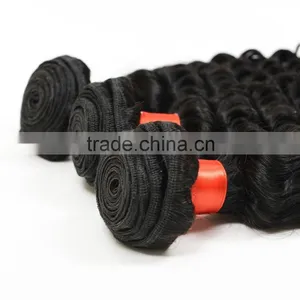 Express Virgin Brazilian Hair Natural Bundle Hair Deep Weave Human Hair Weave thumbnail-5