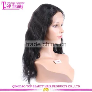18 Inches Brazilian Human Hair Full Lace Wigs Wholesale Virgin Brazilian Hair Wig thumbnail-3