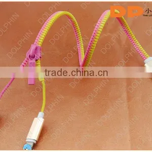 Popular Item on US Market Universal 2 in 1 Zipper USB Charging Cable for Smartphone thumbnail-6