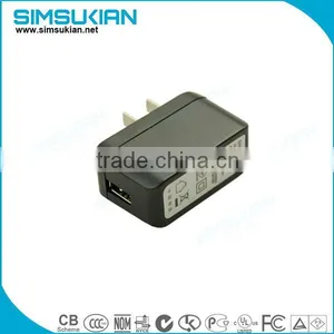 Wallmount Connection and DC Output Type 5w Usb Power Adapter for Mobile Phone thumbnail-1
