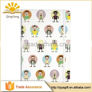 a5 Custom Personalized Printing Hardcover Notebook With Elastic Band thumbnail-3