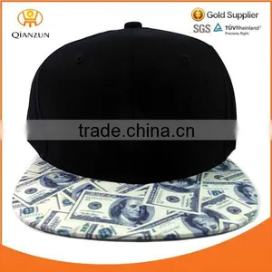 Flat Bill Design Your Own Hawaiian Snapback Cap/ Hat Online thumbnail-2