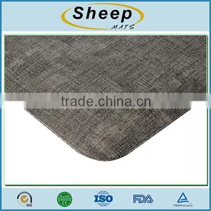 Wholesale Custom Plain Gray Anti Fatigue Office Standing Floor Cushion thumbnail-2