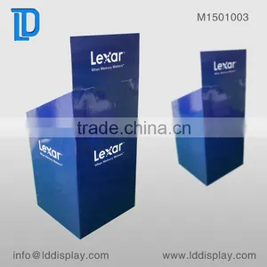 Custom Cardboard Dum Bin Display & Paper Dum Bin Display Stands thumbnail-1