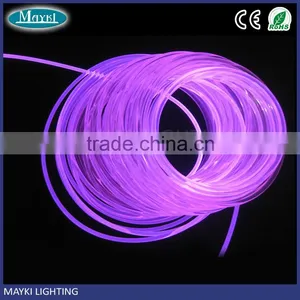 No UV Radiation 10mm Solid Core Side Glow Fiber Optic Cable for Swimming Pool thumbnail-1