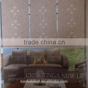Unique Hollowout Blilnds, New Technology Hollowout Roller Blinds thumbnail-1