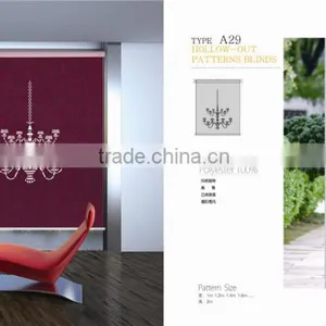 Laser -cut Roller Blinds Fabric /panel Screen Fabric /translation Shade Fabric thumbnail-2