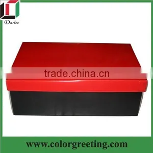 High Quality Custom Logo Printed Cardboard Paper Shoe Box Wholesale thumbnail-2