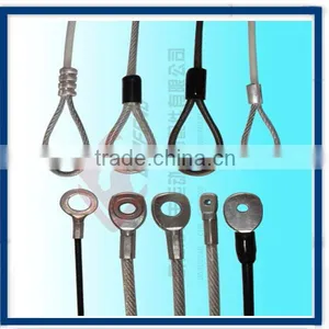Aircraft Cable With Ball Thimbel /carabiner/eyelet thumbnail-3