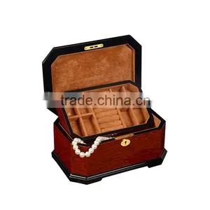 Chinese Factories Wholesale Custom Luxurious Wooden Jewelry Box, Multi-function Makeup Box thumbnail-3