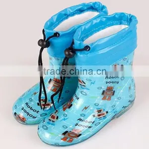 High Quality Mixed Color Child Rain Boot Kids Rain Boots thumbnail-4