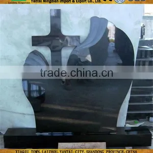 European Style Gravestone,China Nature Stone Tombstone thumbnail-1